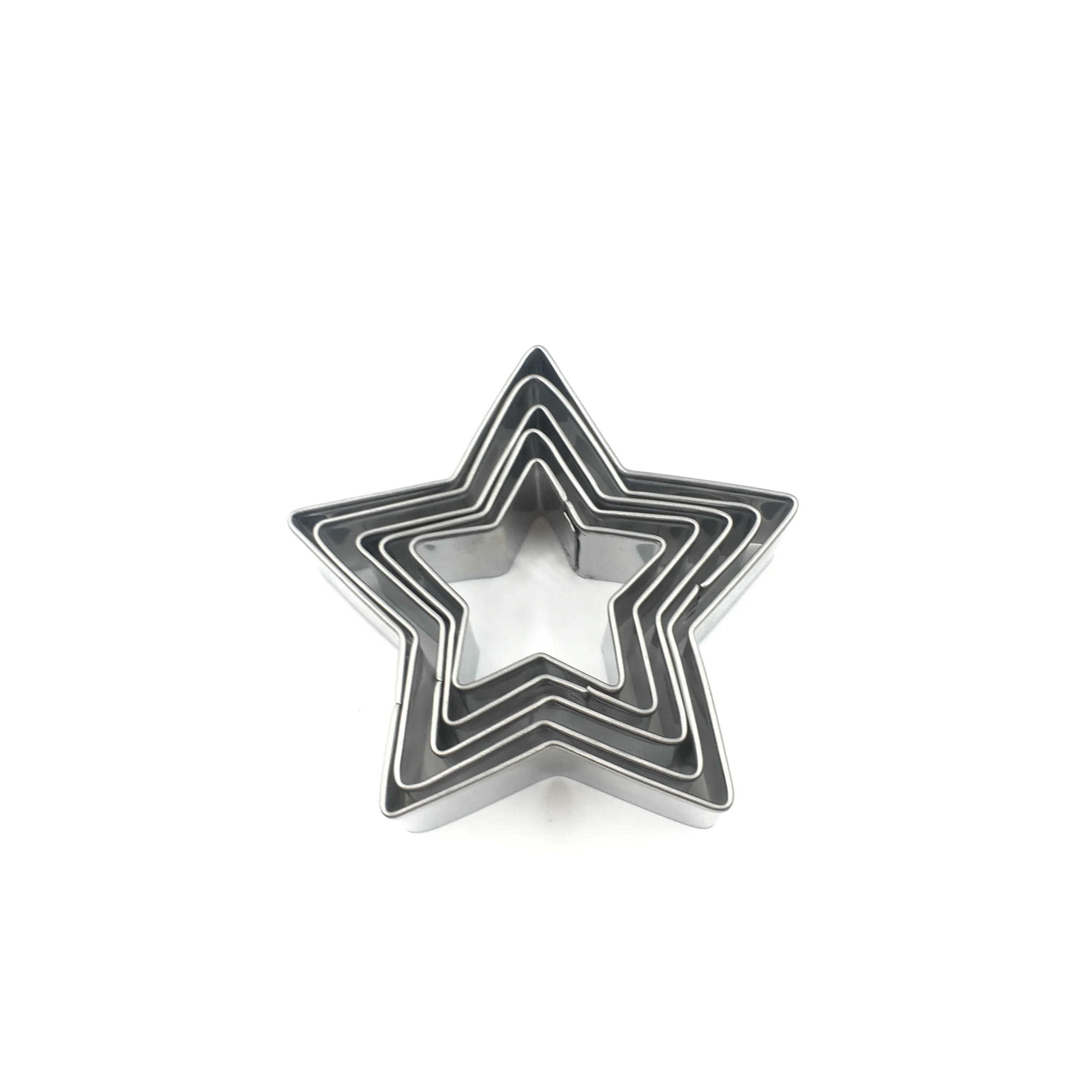 
Leatch, лидер продаж, 5 шт., резак для печенья в форме звезды, резак для хлеба пищевого класса 