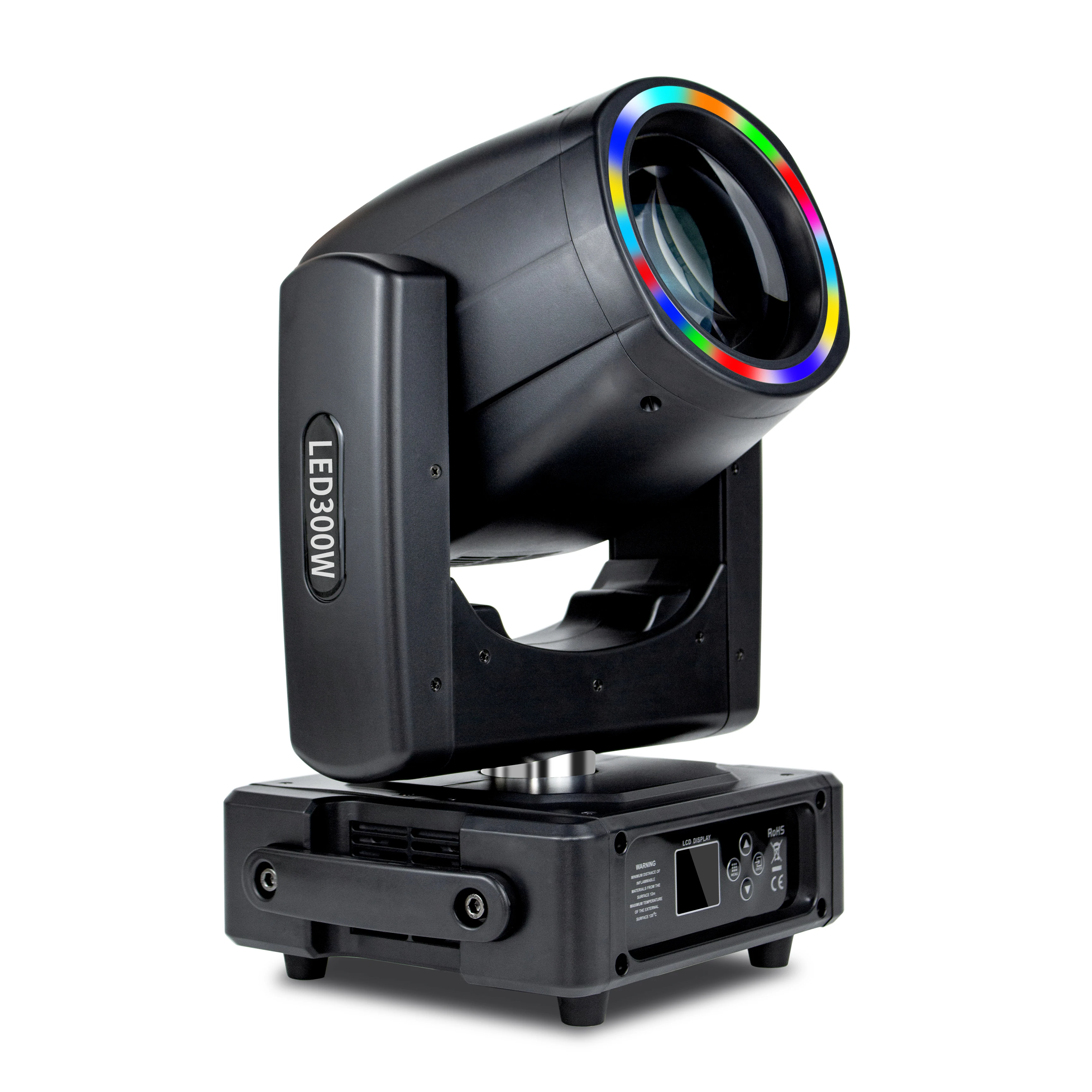 Promotional Price LED 300w beam moving head lights sharpy stage light With LED Ring Auxiliary Effect For Dj Club party Event