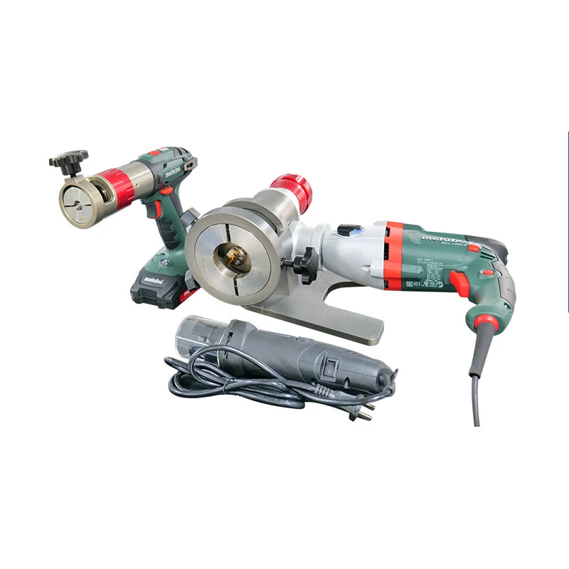 portable beveling Electric tools for on-site machining of pipe suitable for food fluid filling equipment tube squaring tool