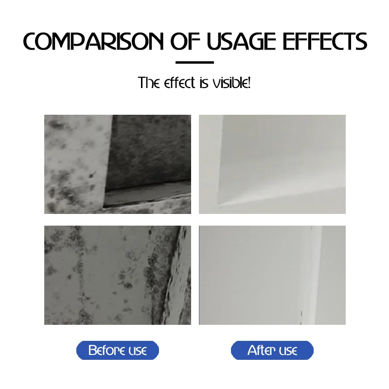 500ML  Wall Mold Eliminator: Deep Penetrating & Long-Lasting Formula  Wall Mold Buster: Eco-Friendly & Non-Corrosive Treatment