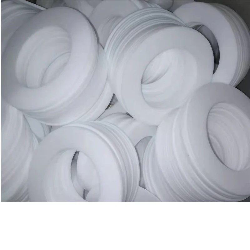 Chinese Manufacturer  Non-return  brand new resistant 5mm  custom PTFE material gasket for sealing