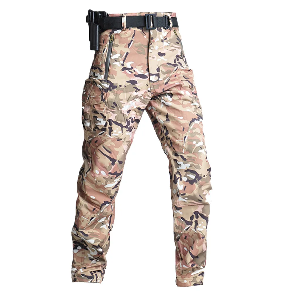 Sturdyarmor CP Outdoors Waterproof Softshell Fleece Coat Winter Suit Fleece Gear Clothing Pants Tactical Jacket for Men