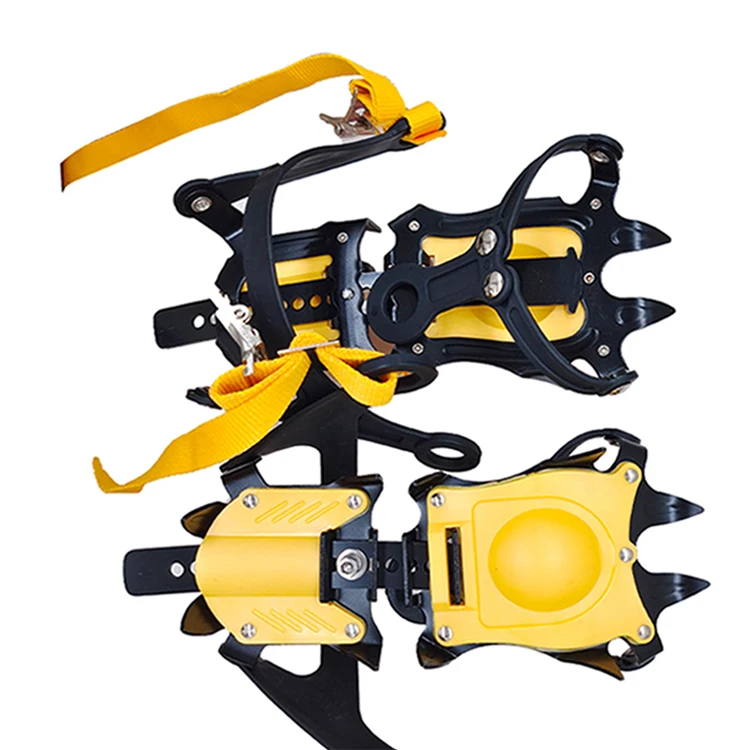 Professional Climbing Crampons Anti-Skid Ice Snow Camping Walking Shoes Spike Winter Outdoor Equipment