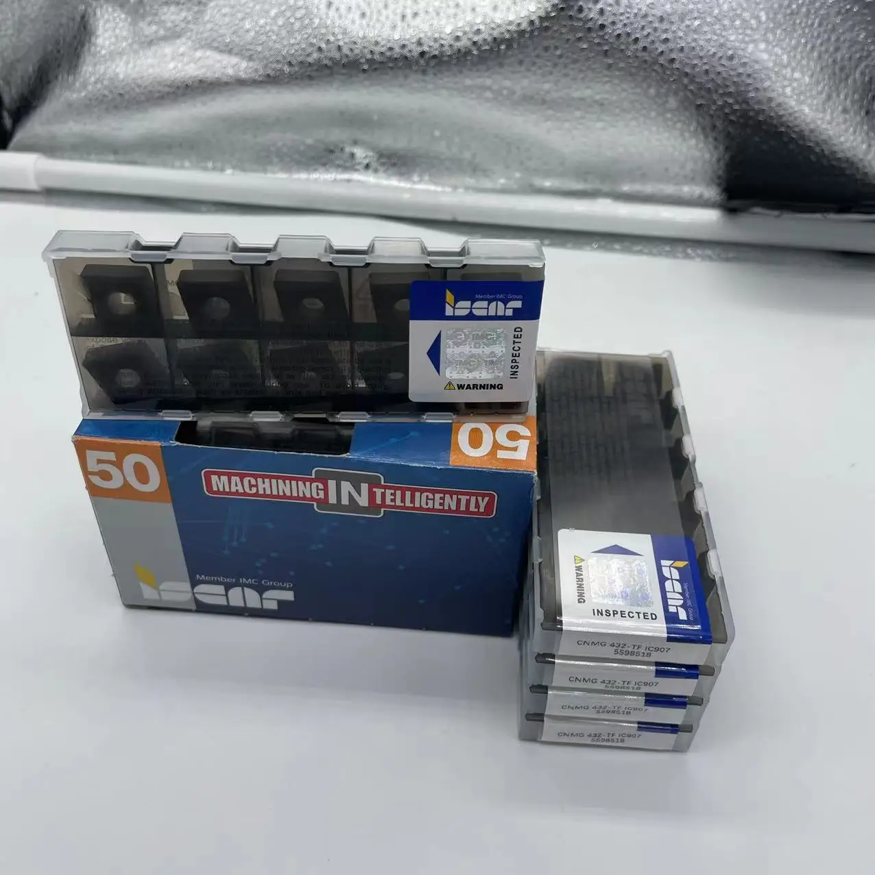 CNMG120408-TF IC907 ISCAR карбидные вставки cnc детали инструмента Iscar фрезы в наличии 100% оригинал
