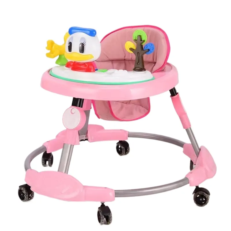 China wholesale 2-6 year old no-pedal steel Baby Walker 3 in 1 Cheap Superior Quality Learning Baby Girl Walker