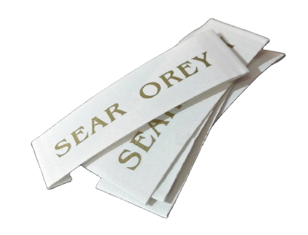 Бирки для одежды, моющиеся этикетки для одежды, тканые этикетки на заказ для одежды, брендовые этикетки с логотипом, тканые бирки