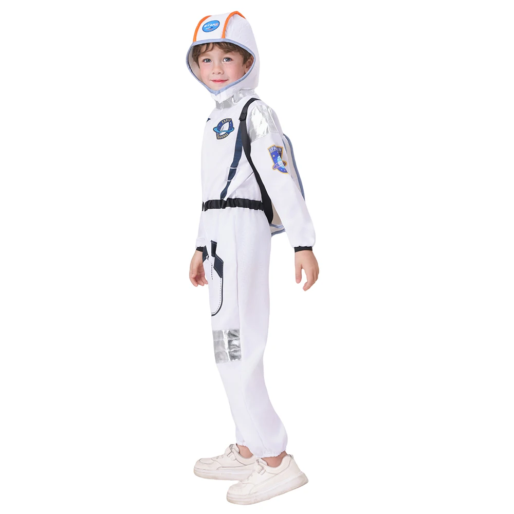 Wholesale Kids Astronaut Space Uniform Cosplay Outfit Children Halloween Carnival Party School Career Day Costumes