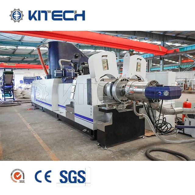 Hot Sale in USA  PP PE PA PET Plastic Recycling Granulators Equipment Compacting Water-Ring Granulation Machine
