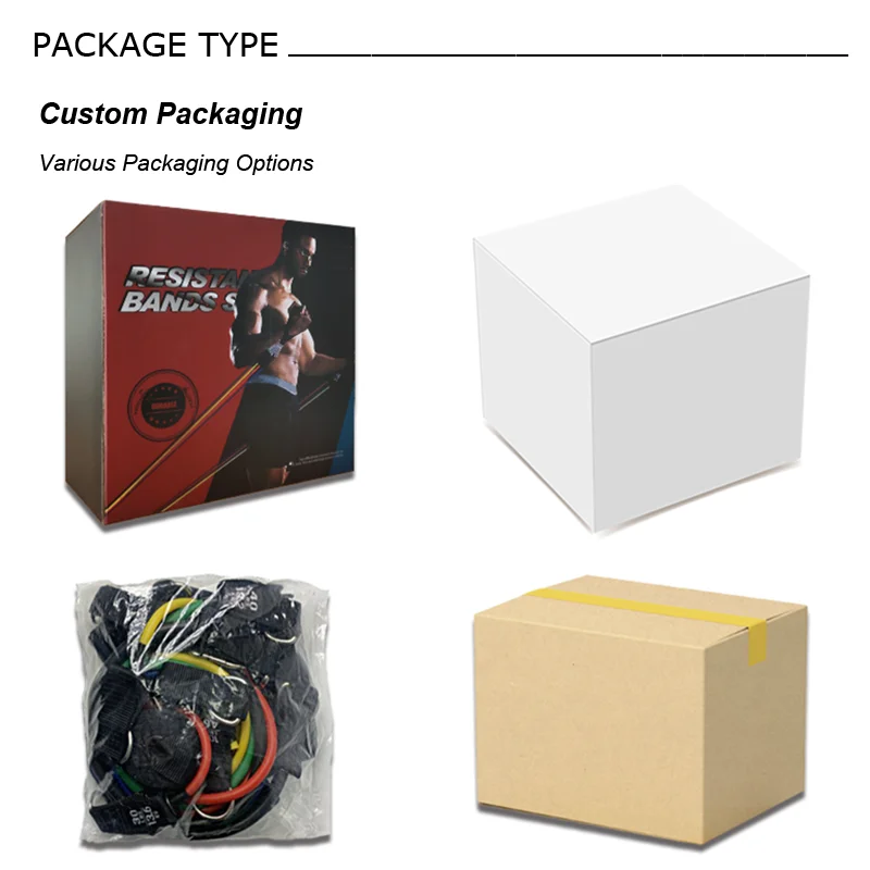 2022 GEDENG Workout Training Tubes Exercise 11 Pcs Resistance Bands, Body Building Accessories Heavy Duty Resistance Band Set