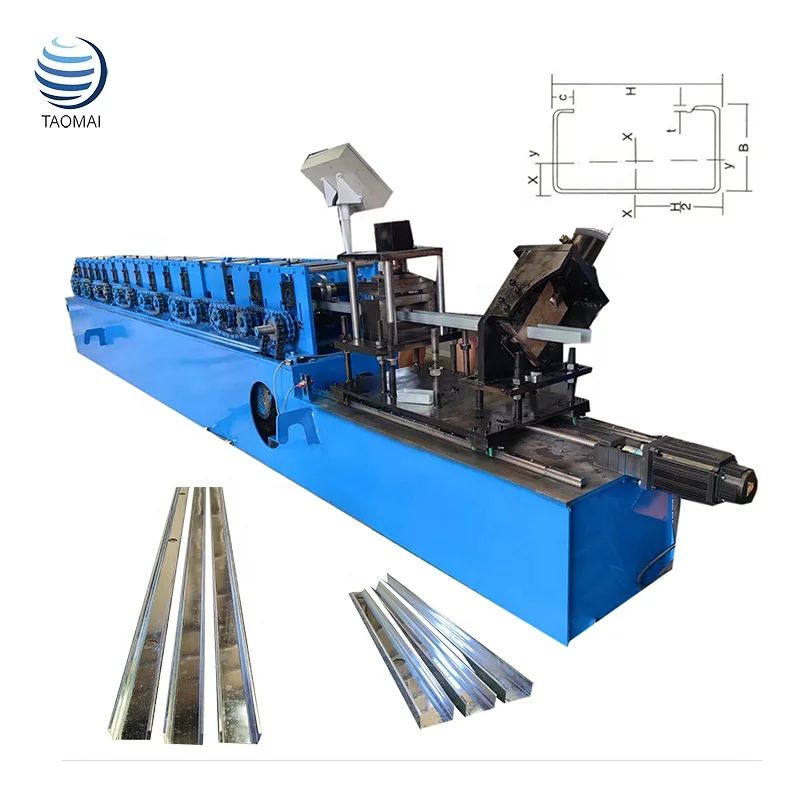 Factory Direct Drywall Metal Steel Channel C Stud And U Track Roll Forming Machine