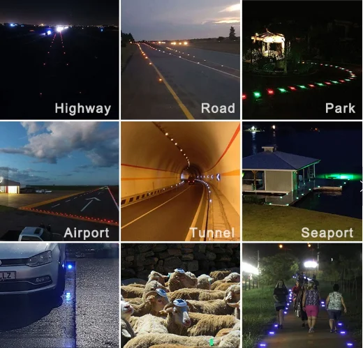 High quality reflect  traffic solor cat eye road stud