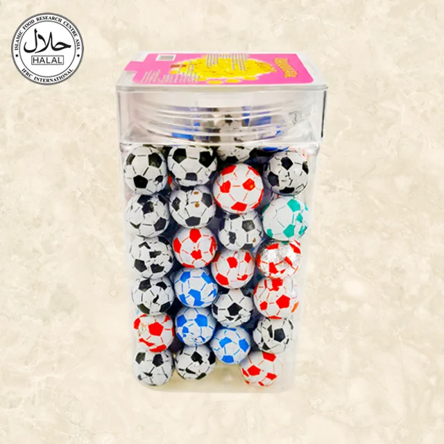 
Supply Colorful Packaging choco ball Shape Sweet Milk Chocolate Candy Halal Candies Low Price Wholesale 