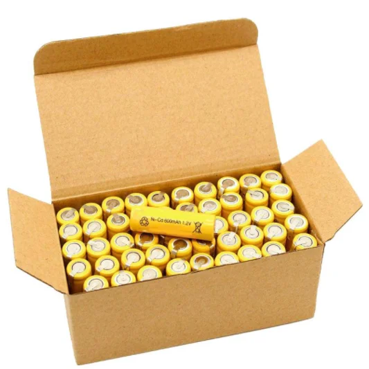 Aa batteryNI-CD batteries AA size 1.2V 600mAh rechargeable nicd cell