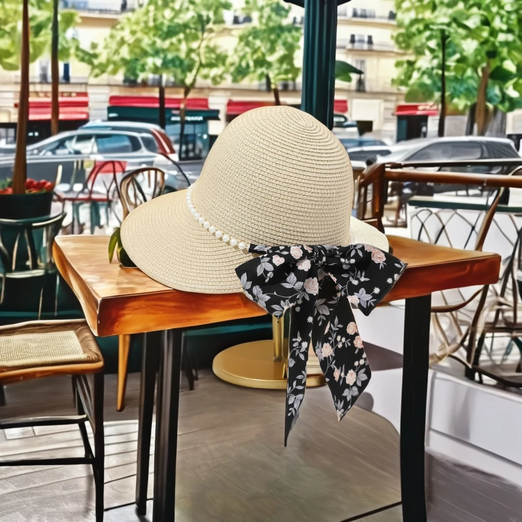 Sun Straw  Hats Boater Hight Quality Shade Ladies Outdoor Hat Women Visor Bucket Straw  Hat