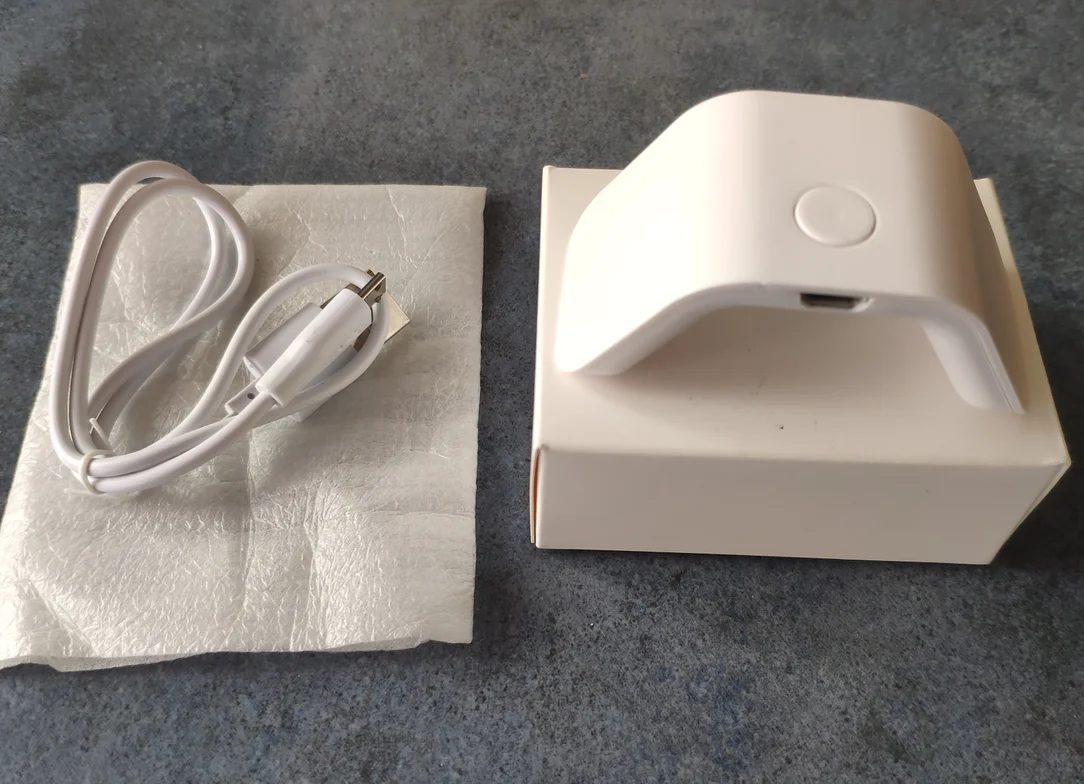 Лидер продаж на Amazon портативная ультрафиолетовая Светодиодная лампа для ногтей с usb 2 Вт