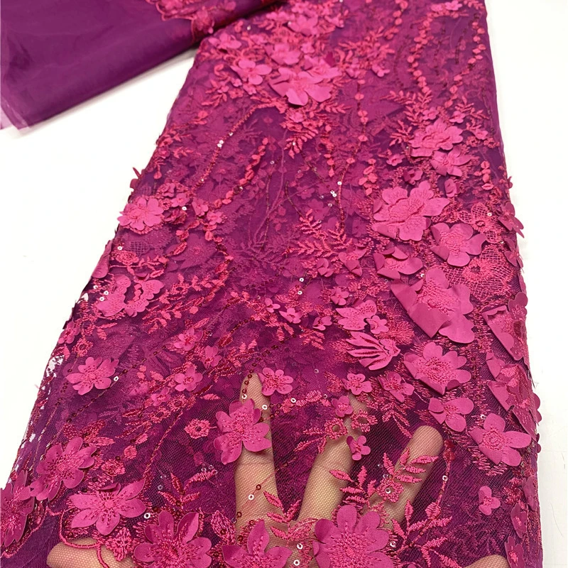 New Arrival sequin and stone lace fabric for wholesales