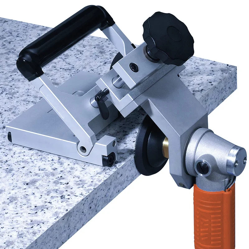 Polishing Auxiliary Base Machine For Stone Marble Granite 90 Degree Edge Seam Wet Air Sander Polisher Grinder