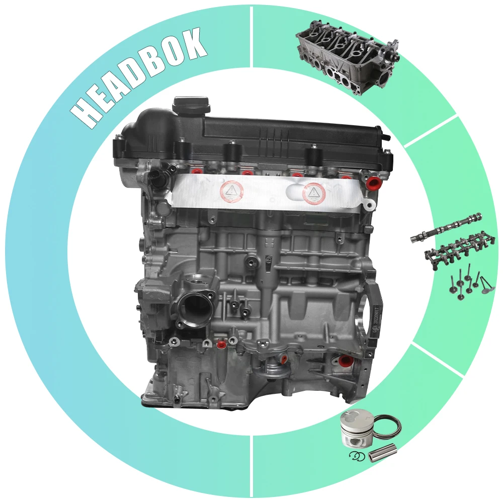 HEADBOK Sale New G4LA G4FD G4FG G4GC G4NA G4KG G4EE D4BB D4BH D4CB G4LC G4FA G4KJ G4KE G4FC G4KD Engine For Hyundai Kia