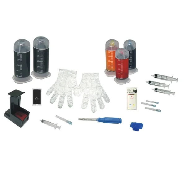 
Cartridge Refill Kit for HP 802/803/678 Color ink cartridge 