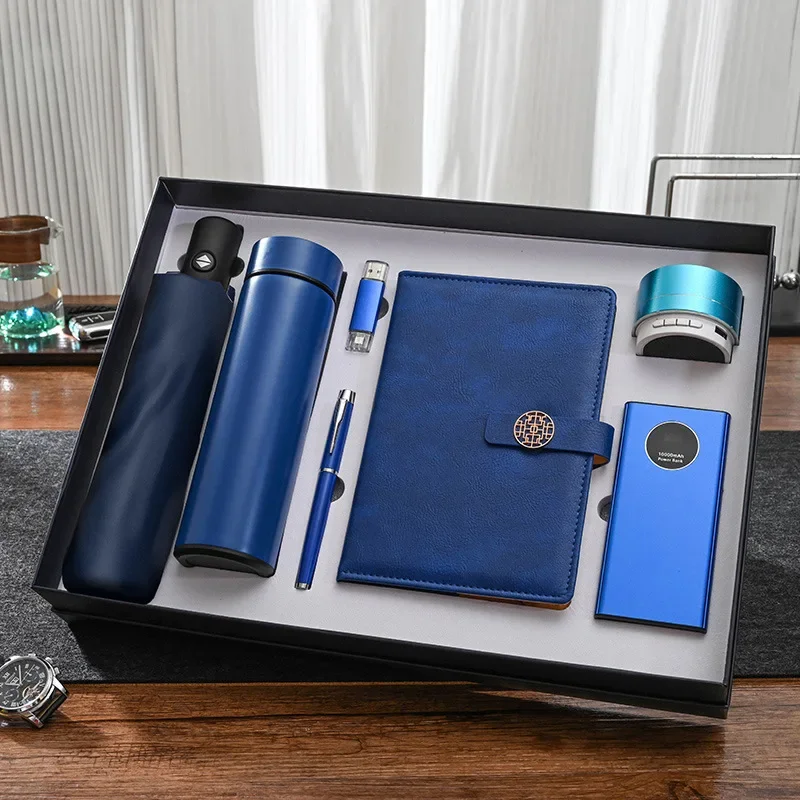 Custom Logo Promotional Men Notebook Luxury Gift Set Business Corporate Gifts Set