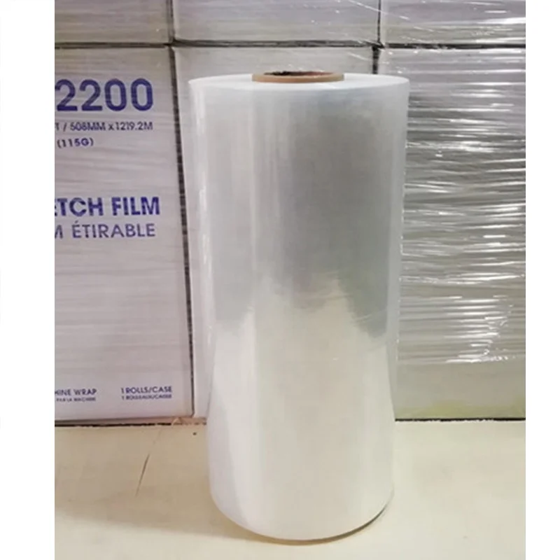 plastic packing machine film wrap transparent pallet stretch film logistics film use