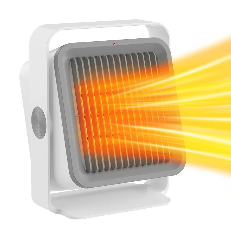 2024 New Design ptc ceramic heater 600W room space heater 3 second fast heating Low noise mini Home Heaters