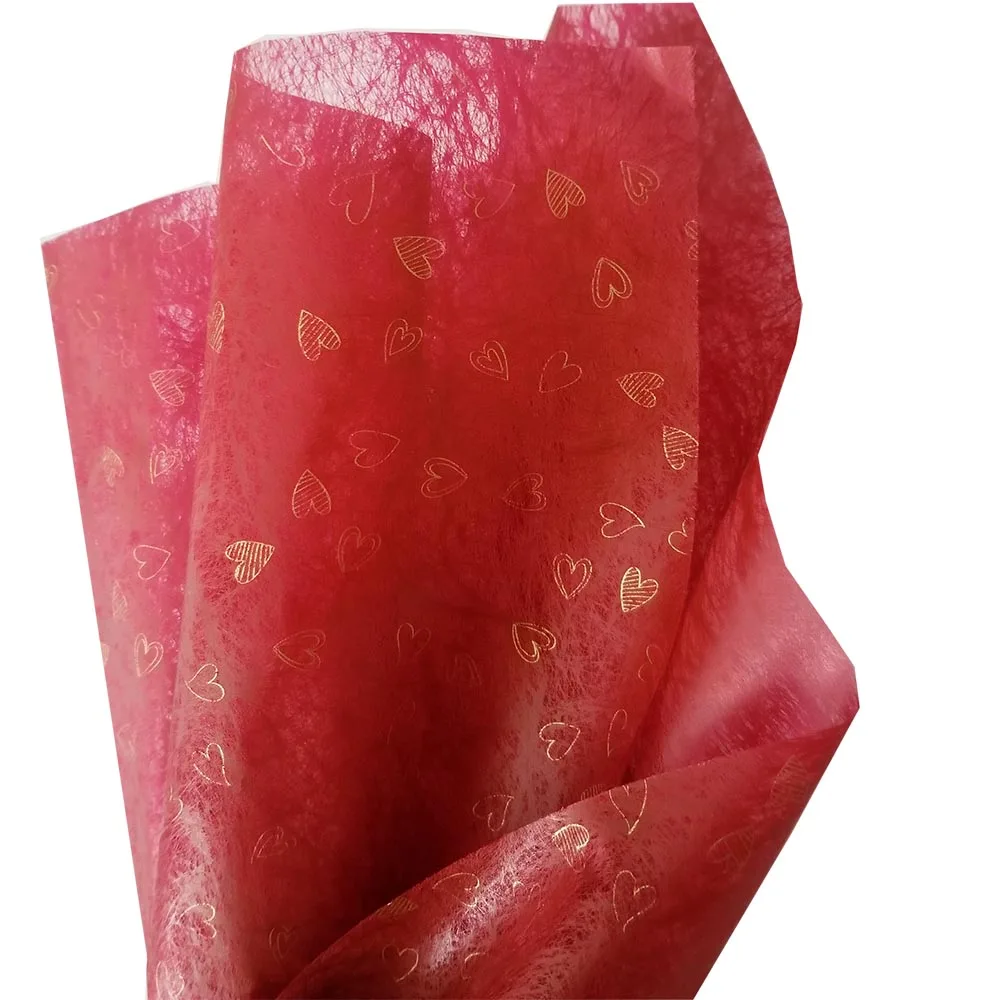Cotton Tissue Wrapping Paper Waterproof Korean Flower Wrapping Paper