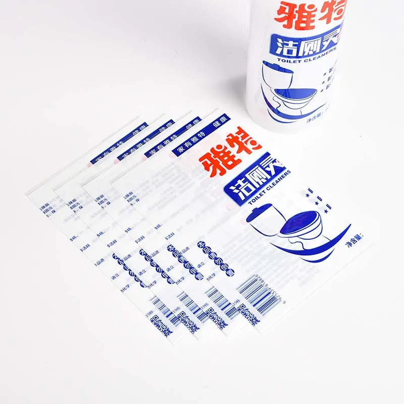 High Quality Custom bottle shrink sleeve pvc plastic shrink sleeve label wrap waterproof sleeve label for Beverage Bottles