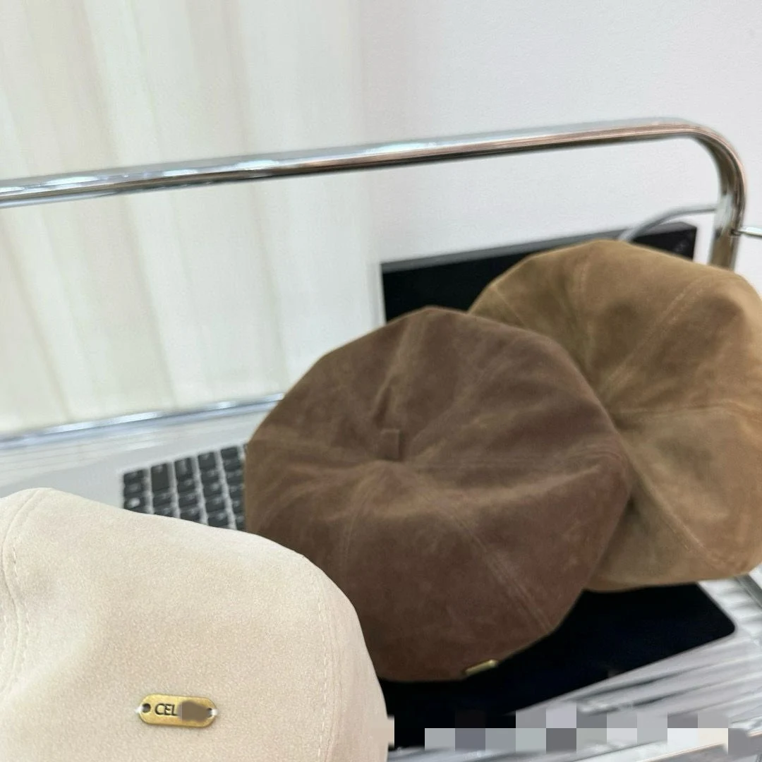 B73 Senior Beret Ladies Autumn Fashion Temperament Korean Bud Hat Network Red Octagon Hat Show Face Small Painter Hat