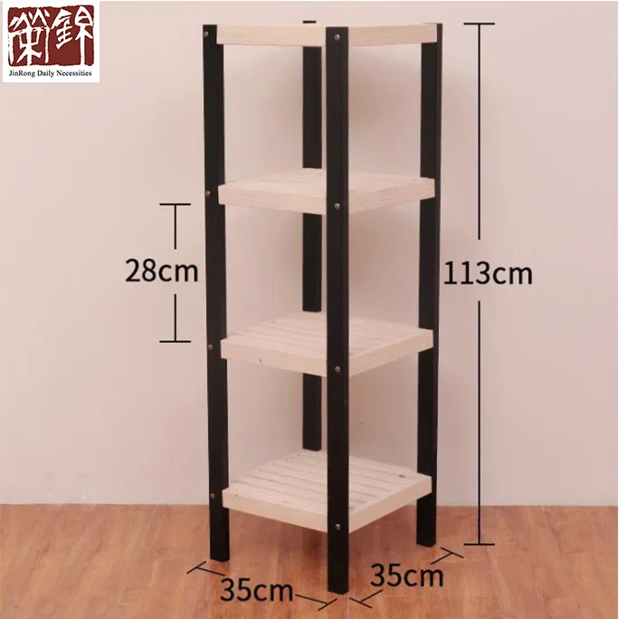 
Plant Flower Stand Rack Shelf Plant Racks Planter Solid Wood Multi-Layer Flower Stand Floor Flower Shelf 