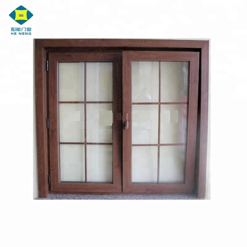 wood grain envelope packaging with pvc window frame upvc windows triple glass