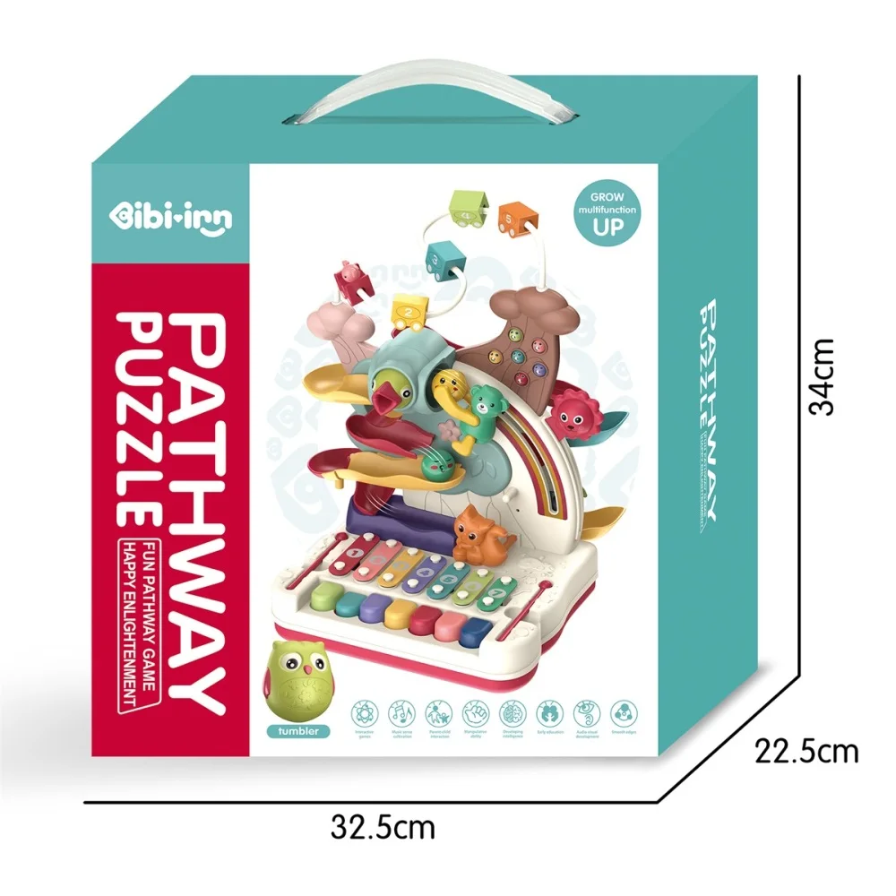 Kids Early Learn Toddler Toys Animal Adventure Plastic Toy Set Educational Baby Toys