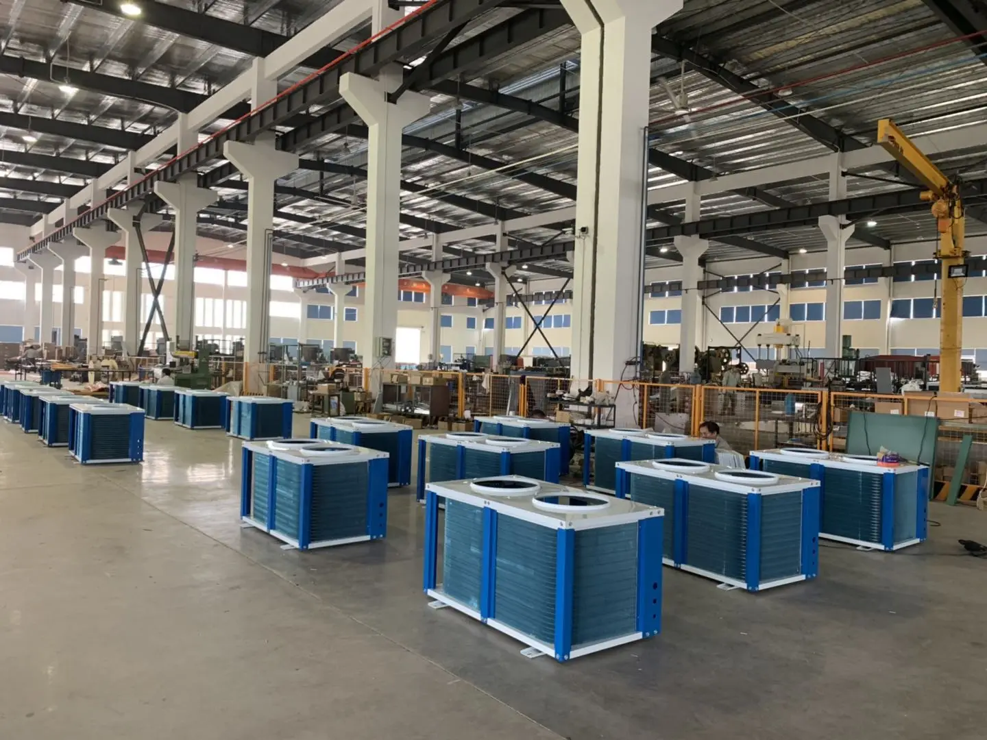 10hp/20hp/50hp LH Series Compact Vertical Air Cooled Condenser for  Refrigeration Equipment