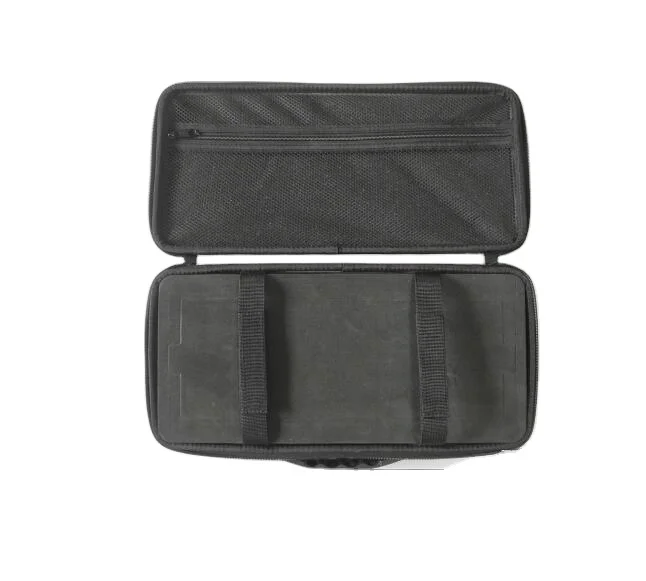 
premium quality lightweight hard shell mechanical keyboard accessory EVA zipper carrying case with portable foam cutting 