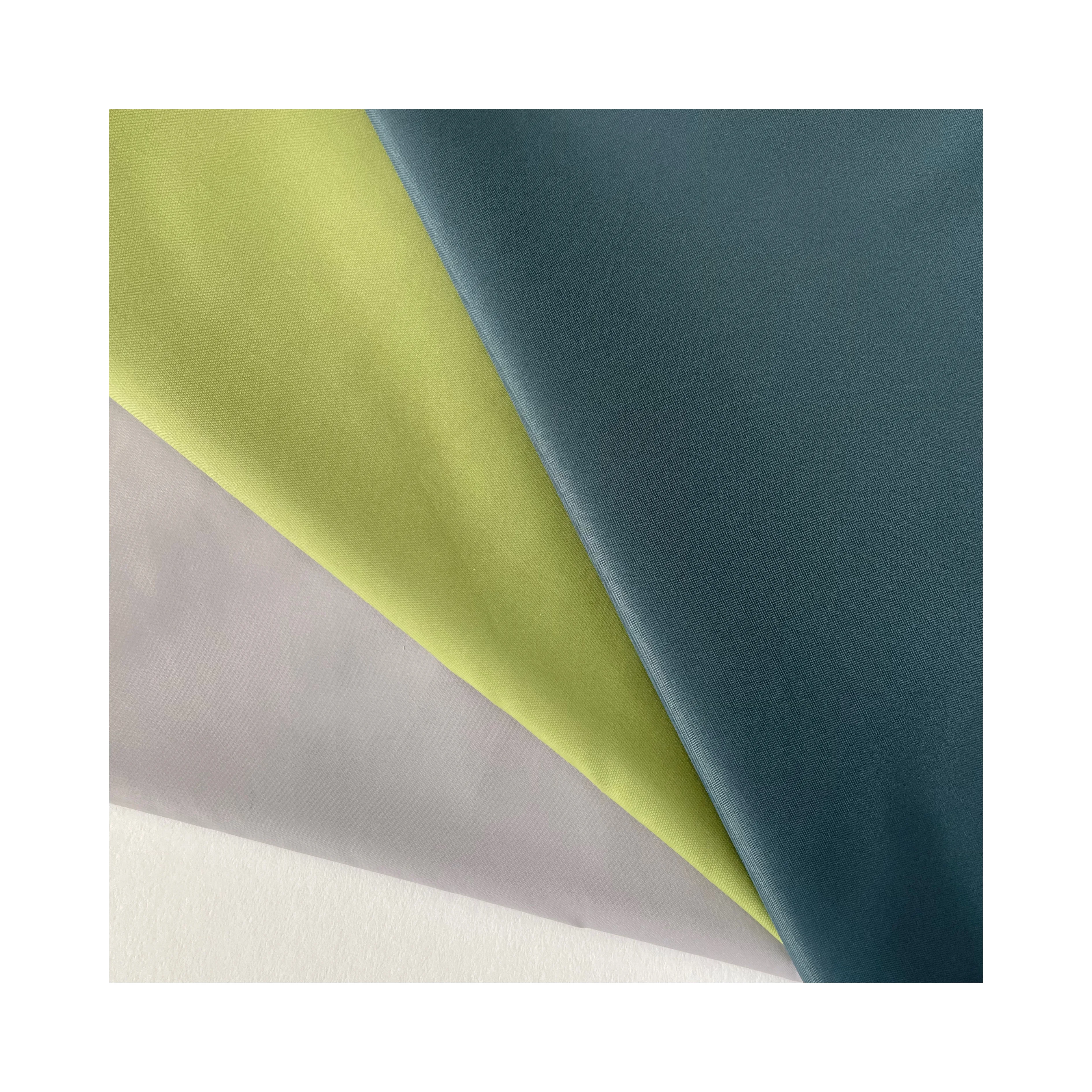 400T Full Dull Nylon Plain Anti-bacterial Cire Downproof Waterproof Light Down Jacket and Coat Lining Comfortable