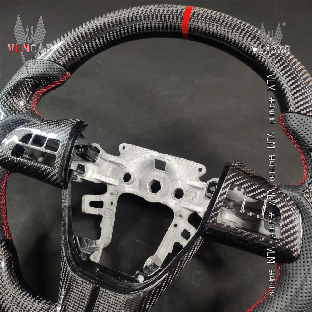 Carbon fiber steering wheel for Mazda 3/All Mazda models can be customized