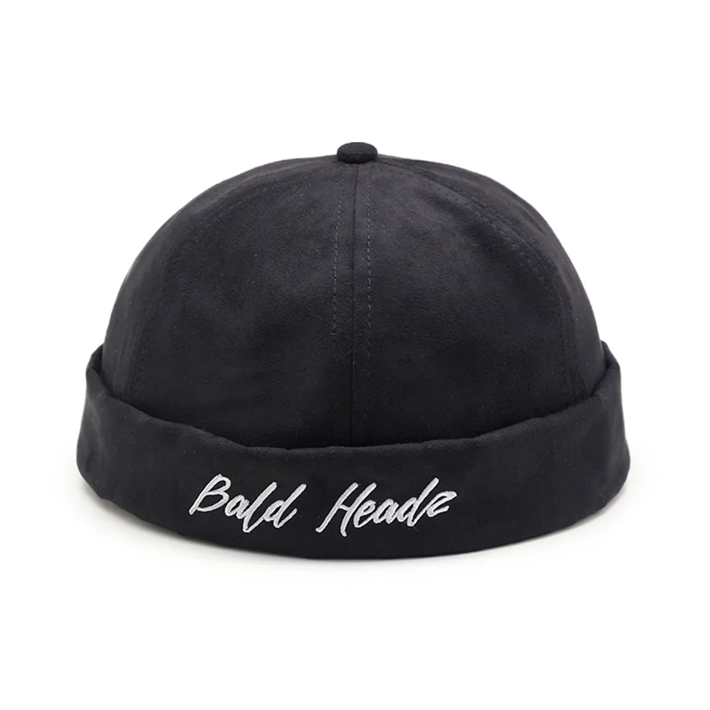 
 Ретро шапки с закатанными манжетами, шапка-матросский головной убор, шапка-череп, бейсболки без козырька, Кепка-Такер  