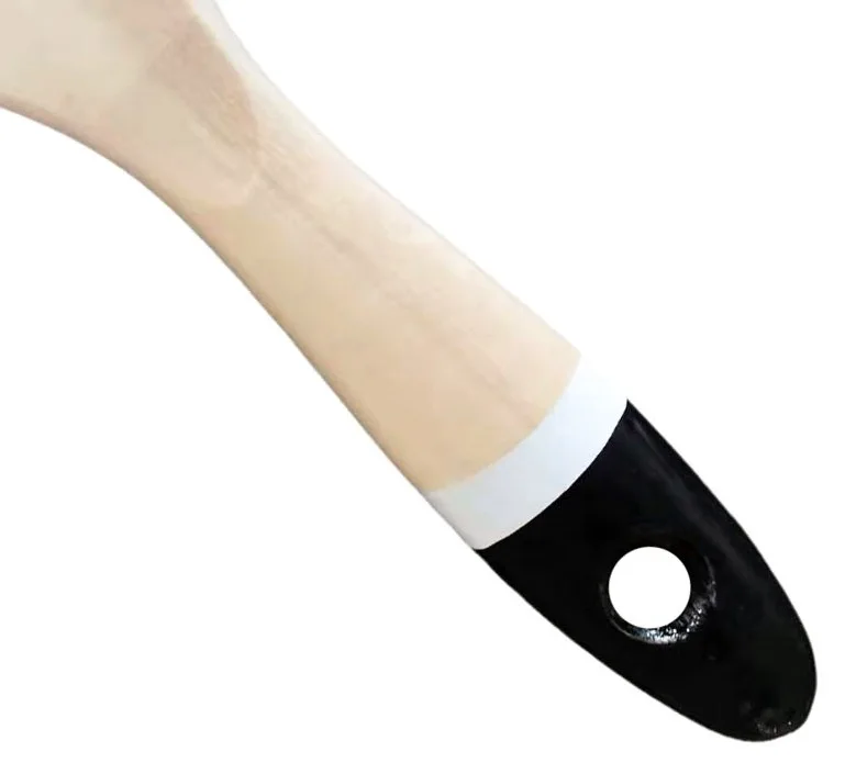 Excellent production high value 50% Natural Bristles 50% polyester 5inch flat bristle paint brush for wall