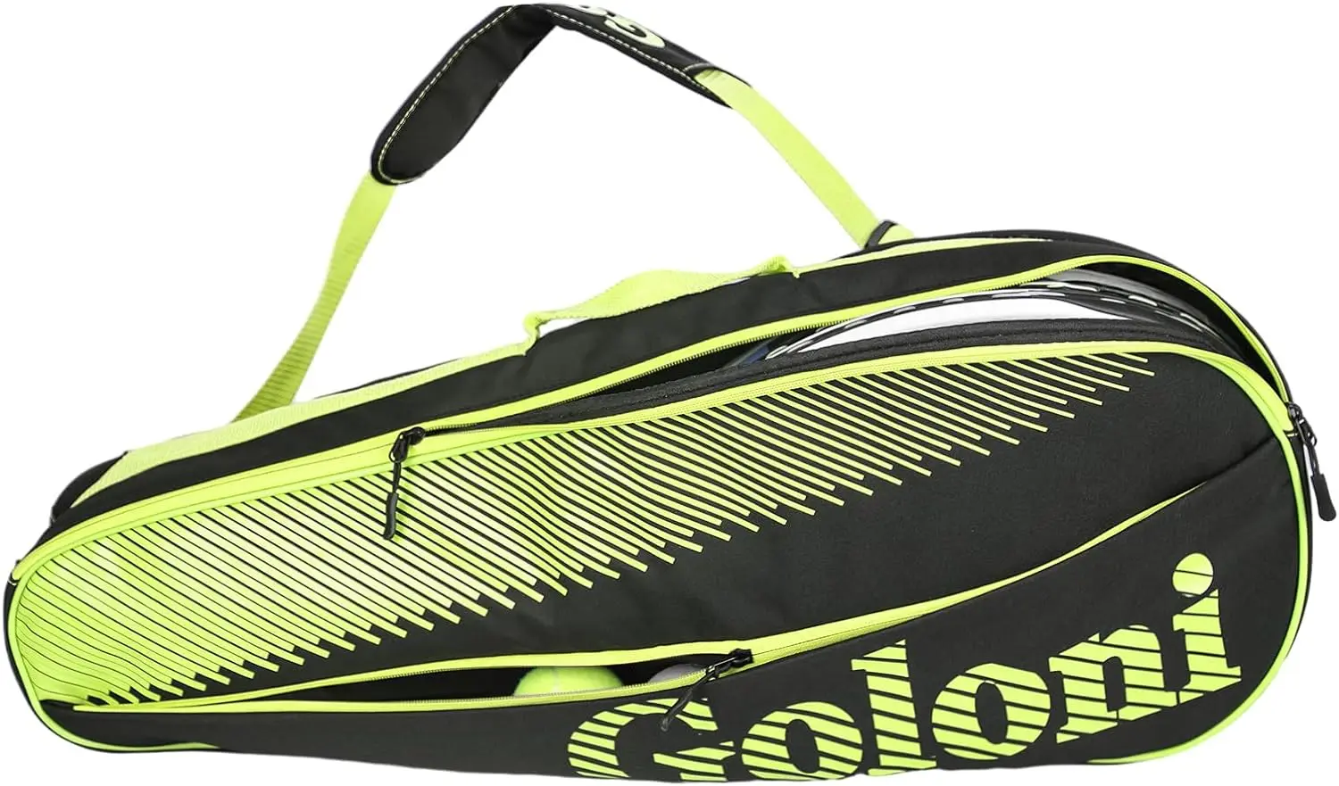 Custom 3 Racquet Racket Tennis Bag Padded to Protect Rackets & Lightweight