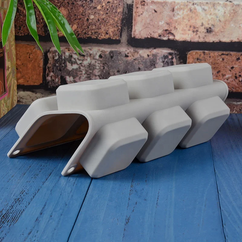 Silicone Soap Molds 9 Cavities Square Soap Mold DIY Handmade Silicone Mold for Soap Making Pudding Muffin Loaf Brownie Cornbread