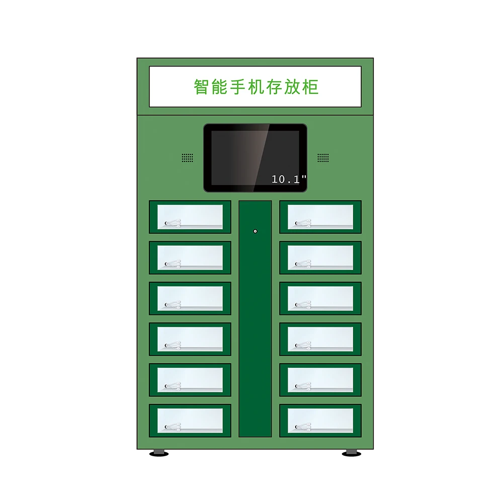 AUV Smart Metal Cell Phone Charger Vending Machine Locker Storage With Charger