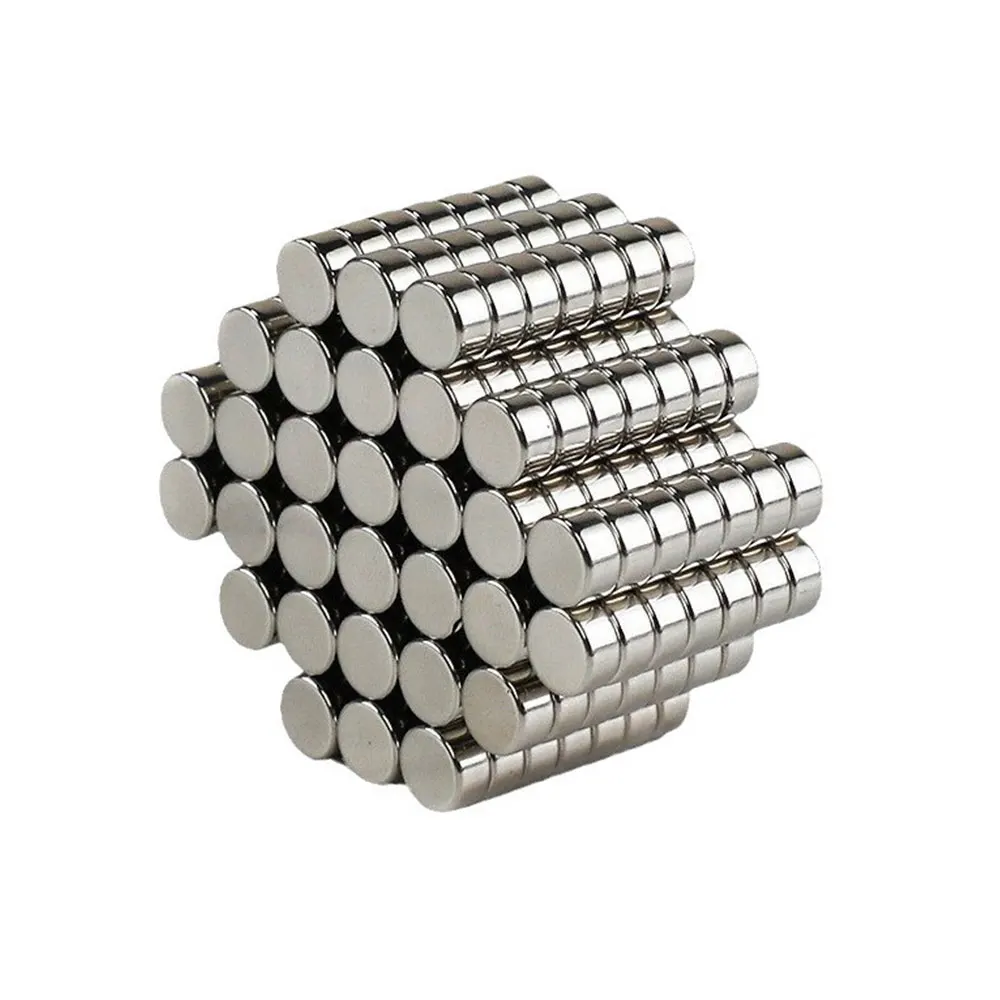 High Quality N35 NdFeB Ring Magnet High Application Permanent Neodymium Magnet with Gold Coating Surface Treatment Magnetic Disc