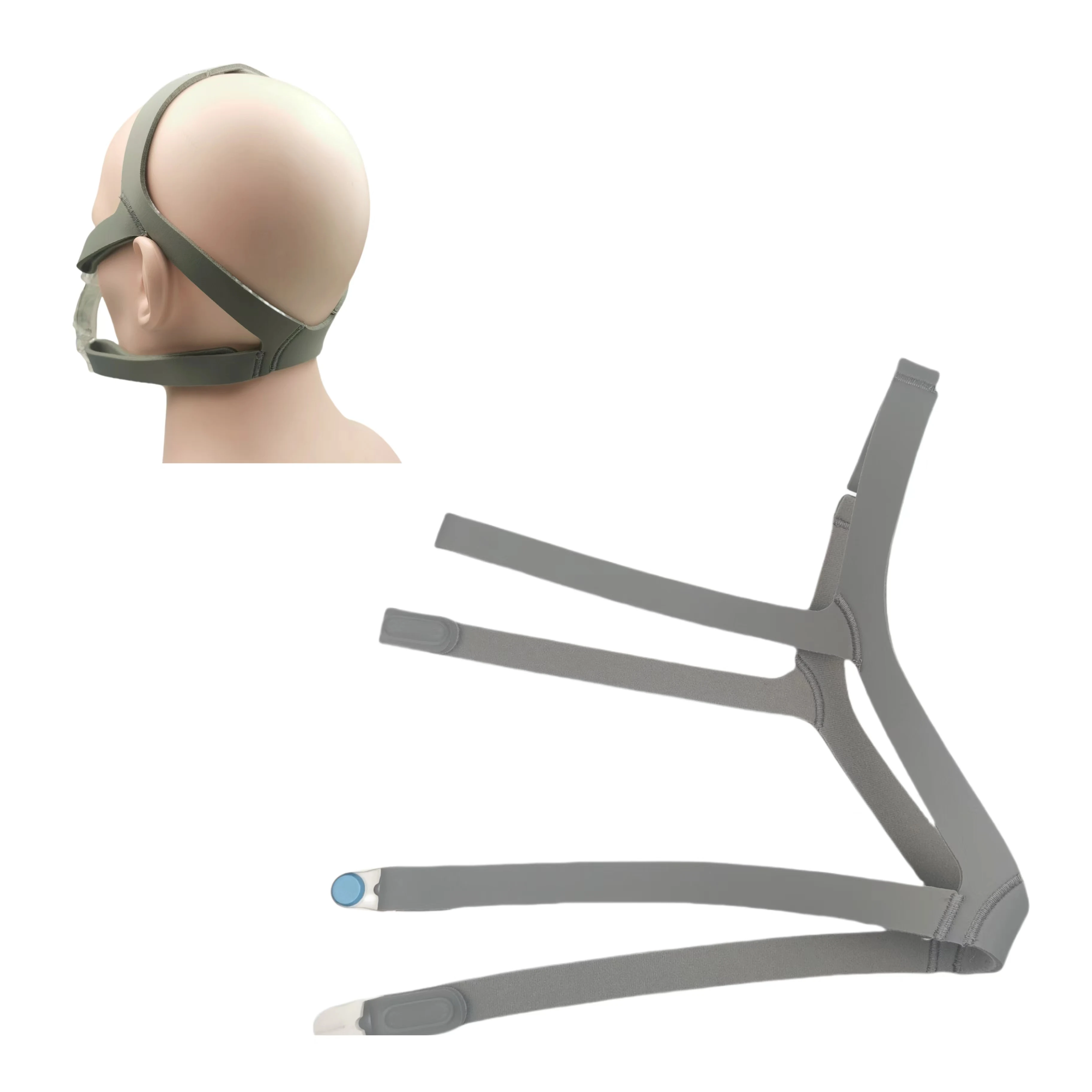Suitable for F30 ventilator headgear straps, adjustable ventilator mask straps
