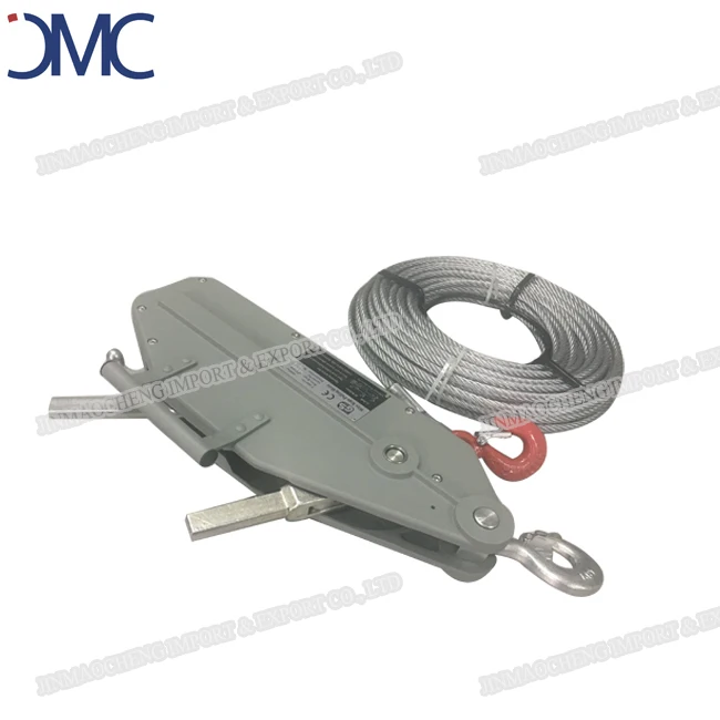 Aluminum Alloy Wire Rope Pulling Lever Hoist 3.2 Ton 5.4Ton Tirfor Hand Winch