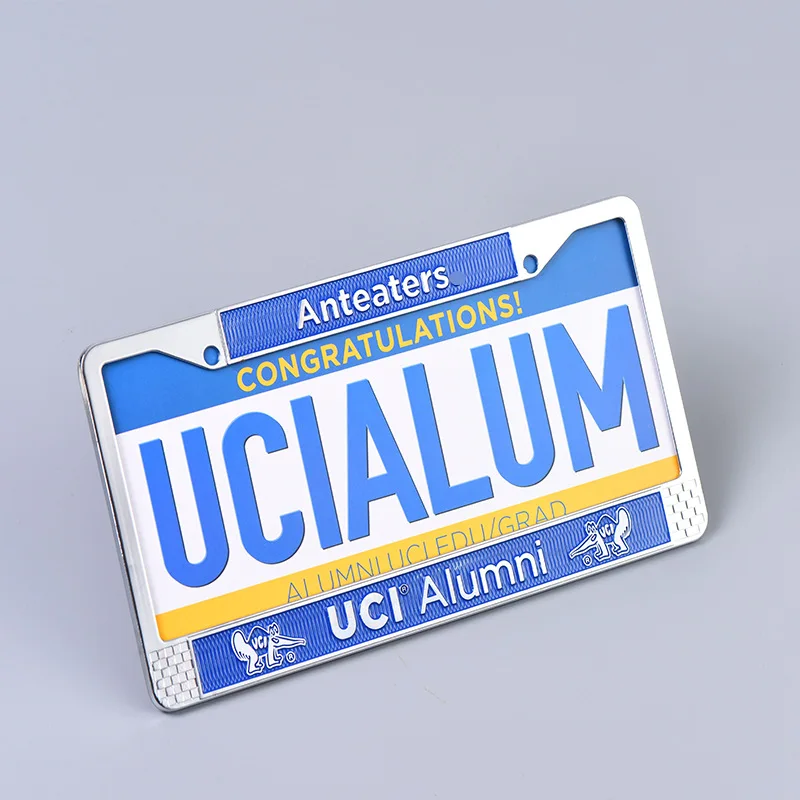 Aluminum Alloy Number Plate  Surround License Plate Frame Car License Plate  Holder