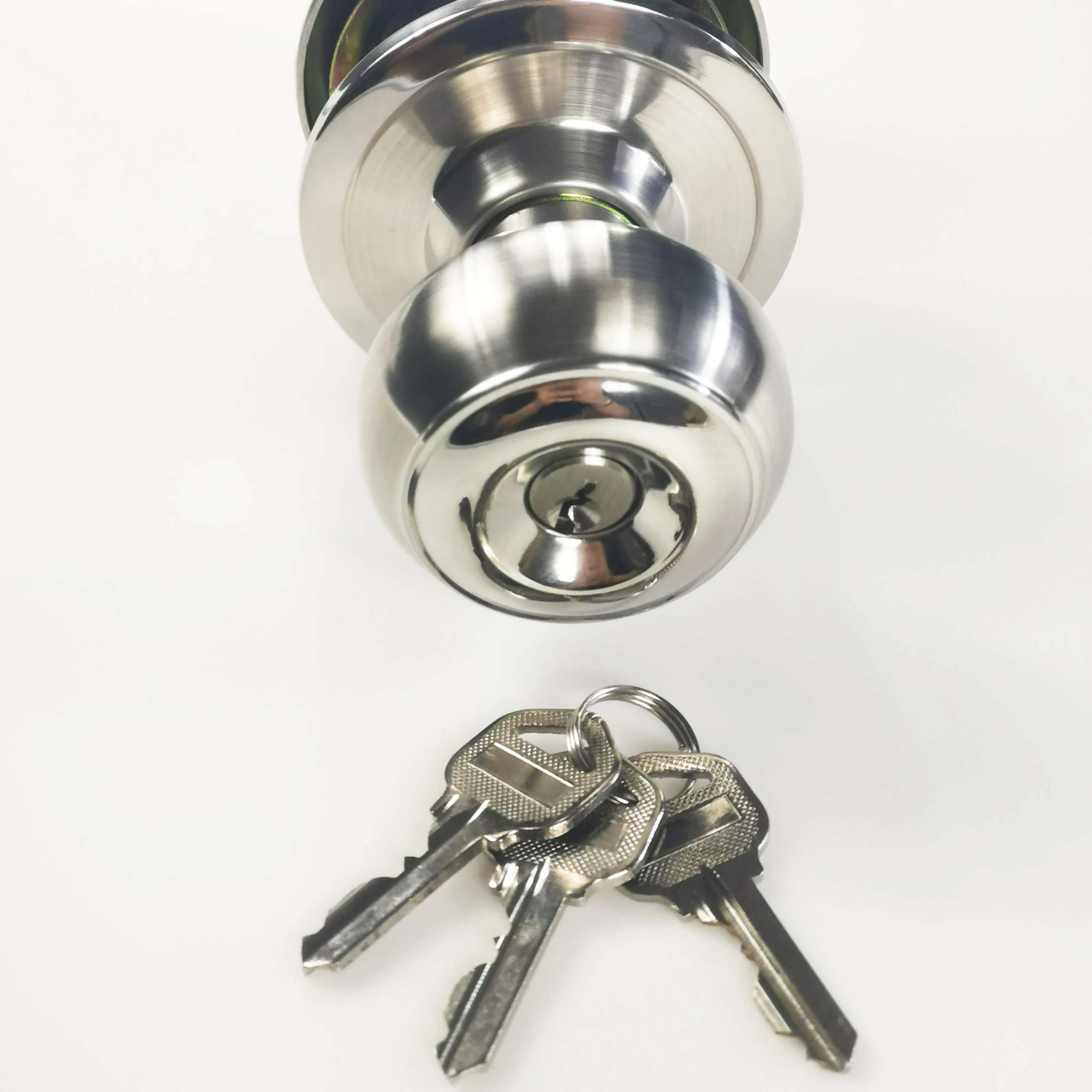 Высокое качество нержавеющей стали высшего класса трубчатая круглая цилиндрическая ручка прохода дверной замок