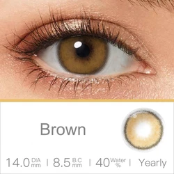 Magister Mystery Natural Color Contact Lenses with circle Cosmetic Colored Contacts Big Eye Colored Contact Lens