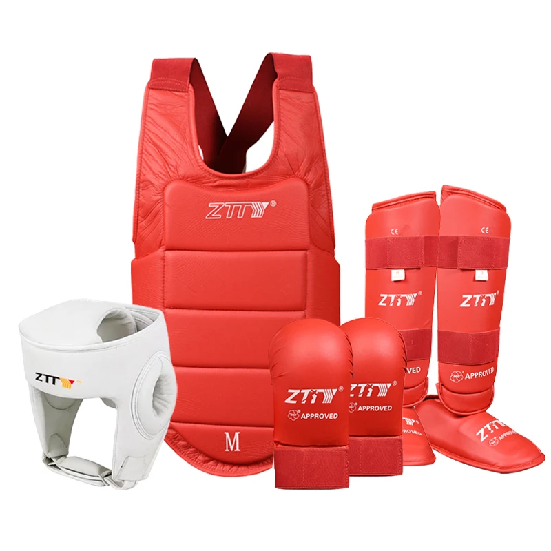Wholesale high quality martial arts karate chest gloves protective equipment karate protective gear equipment sets