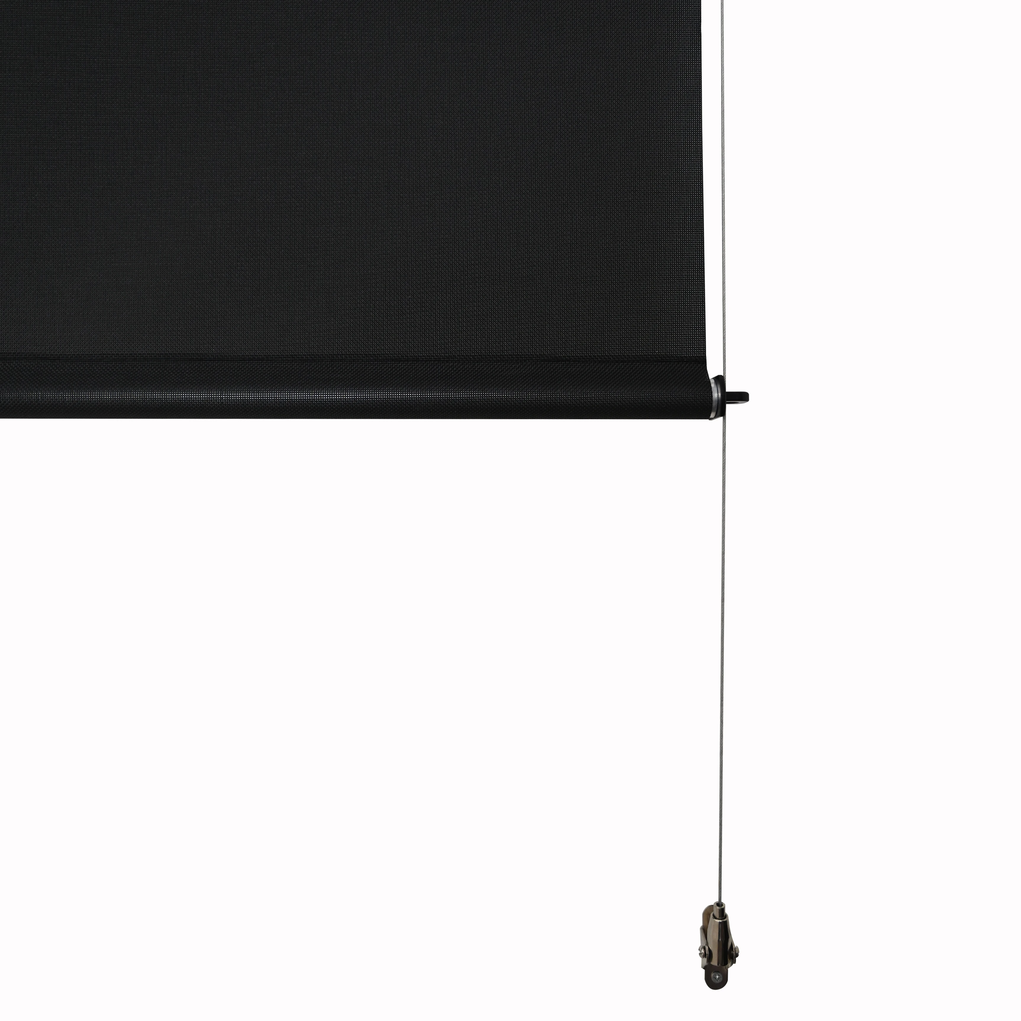 Modern Design Motor  Windproof cable tie down system Roller Blinds