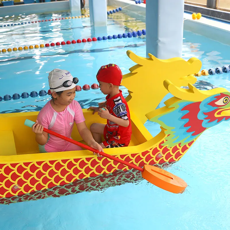 High-quality custom EVA water dragon boat aquatic education toy manufacturing model swimming supplies